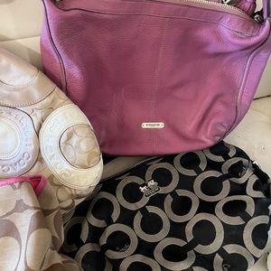 Lot of Coach purses. Authentic.